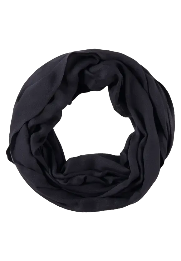 572180- Solid Loop Scarf Navy - Cecil