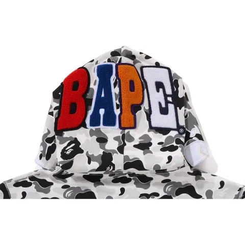 A BATHING APE  |Pullovers Camouflage Street Style Long Sleeves Logo Hoodies