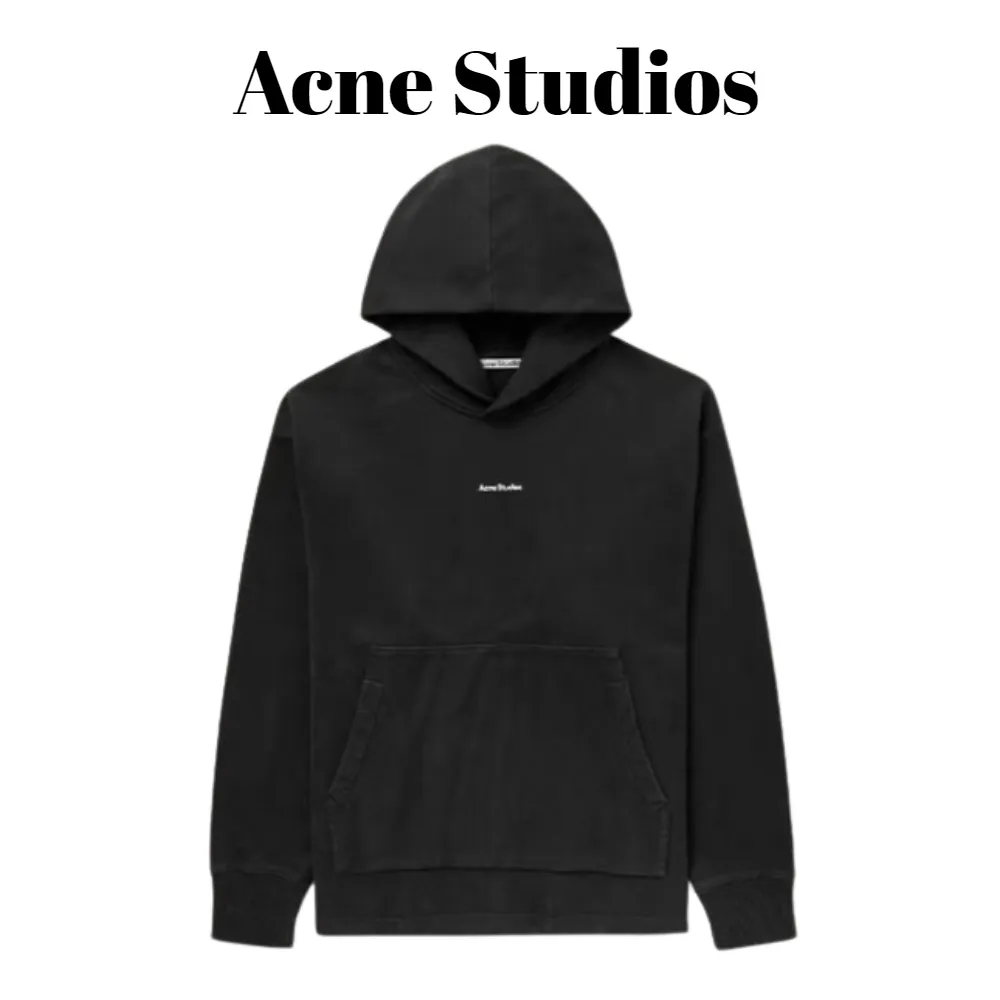 Acne Studios  |Pullovers Long Sleeves Plain Cotton Logo Designers Hoodies