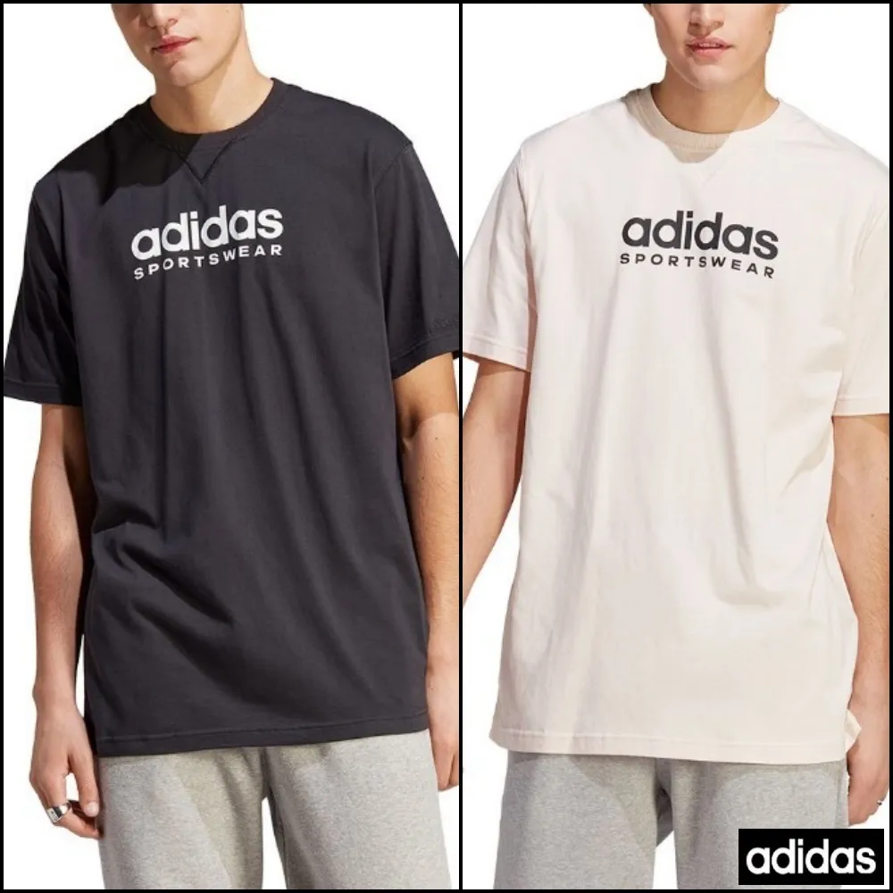 adidas  |Crew Neck Pullovers Plain Cotton Short Sleeves Logo