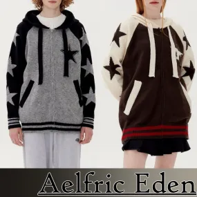 Aelfric Eden  |Star Unisex Street Style Long Sleeves Hoodies & Sweatshirts