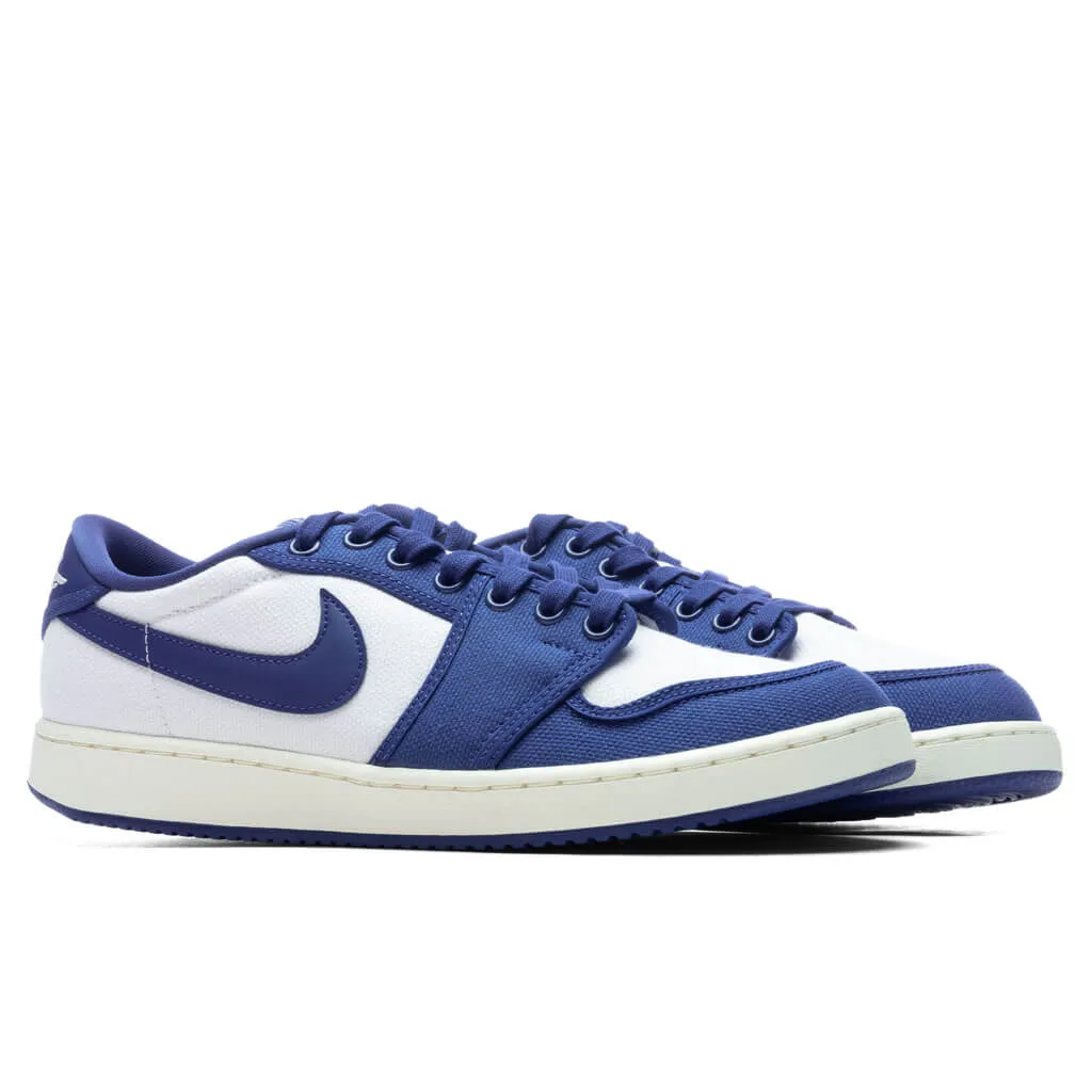 Air Jordan KO 1 Low - White/Dark Royal Blue/Sail