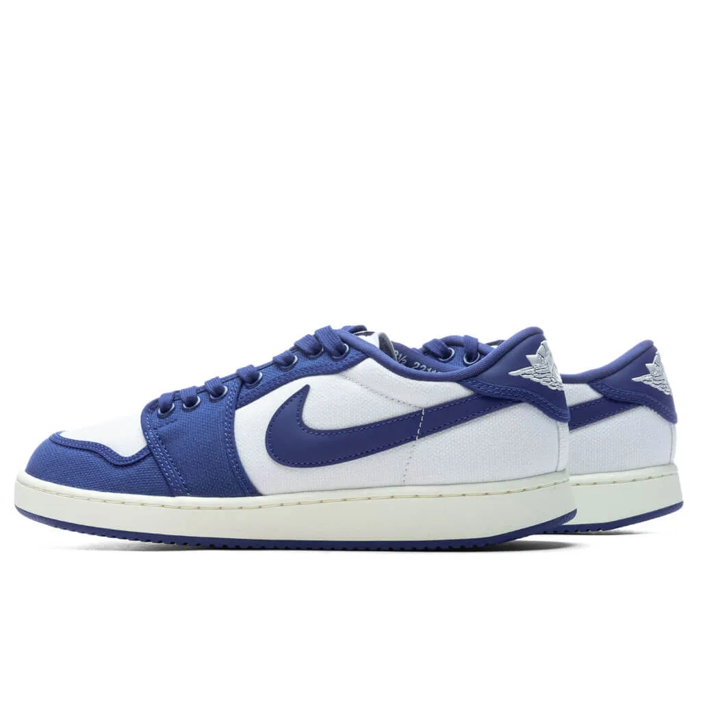 Air Jordan KO 1 Low - White/Dark Royal Blue/Sail