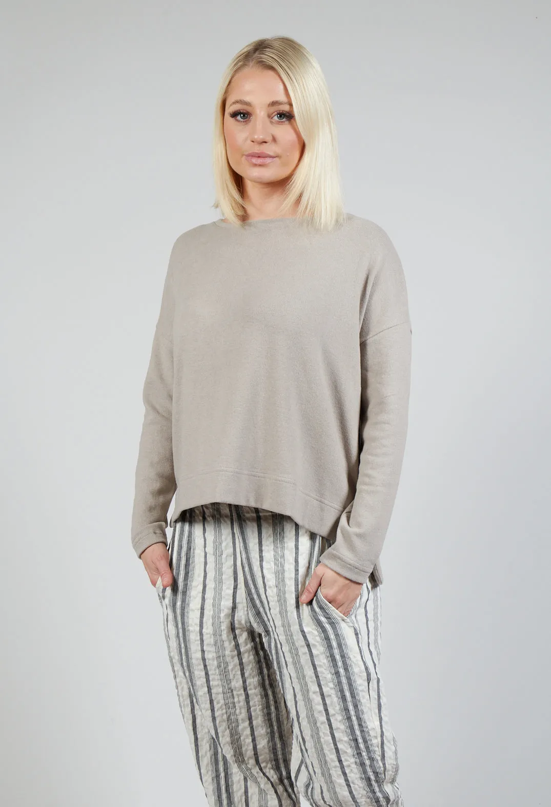 Alison Jumper In Argento