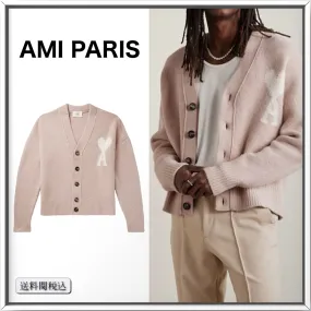 AMI PARIS  |Logo Designers Cardigans