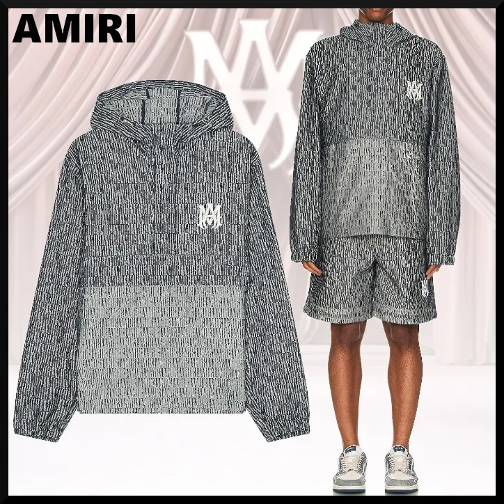 AMIRI  |Pullovers Unisex Street Style Long Sleeves Cotton Logo