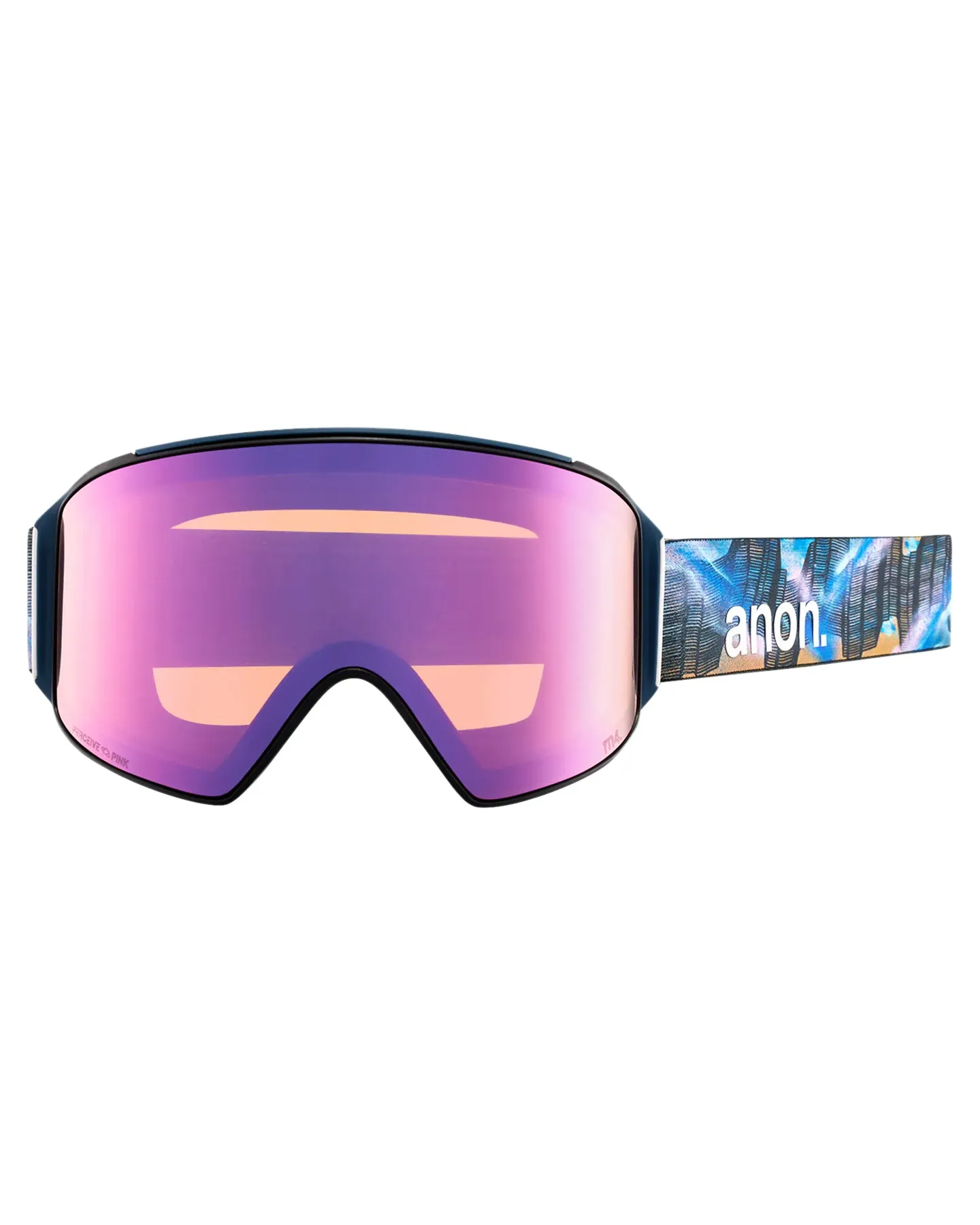 Anon M4 Cylindrical Snow Goggles + Bonus Lens + Mfi Face Mask - Chet Malinow/Perceive Variable Blue Lens