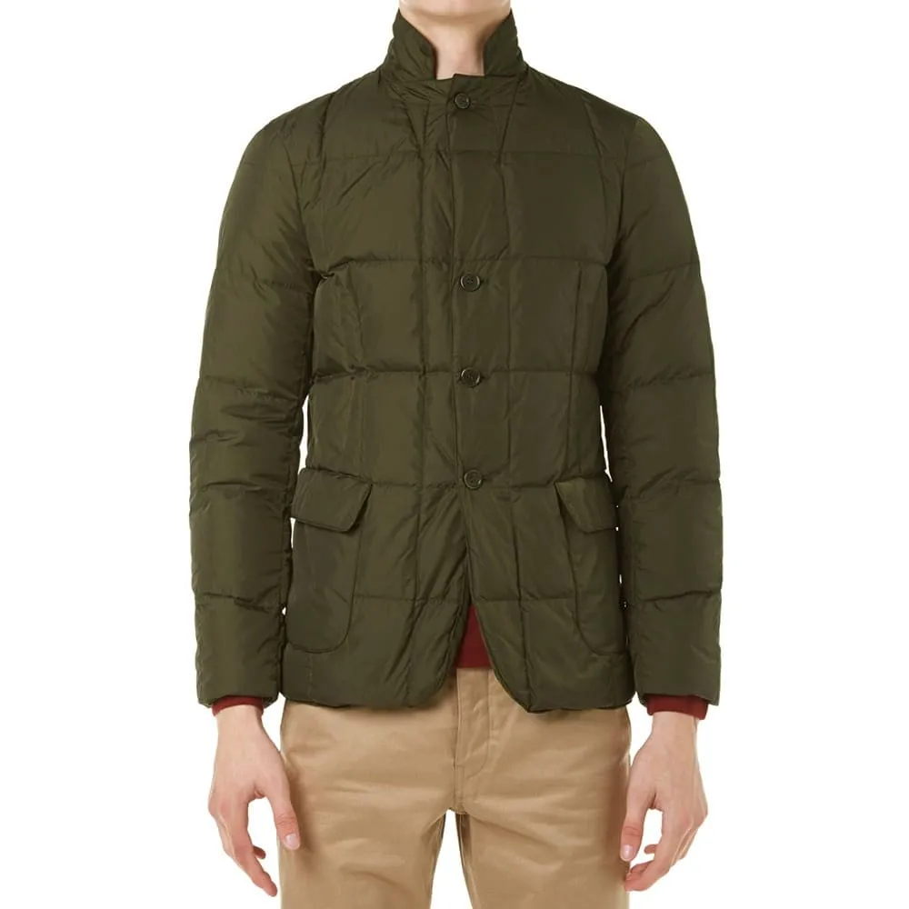 Aspesi Bob Dry Down Filled BlazerMilitary Green