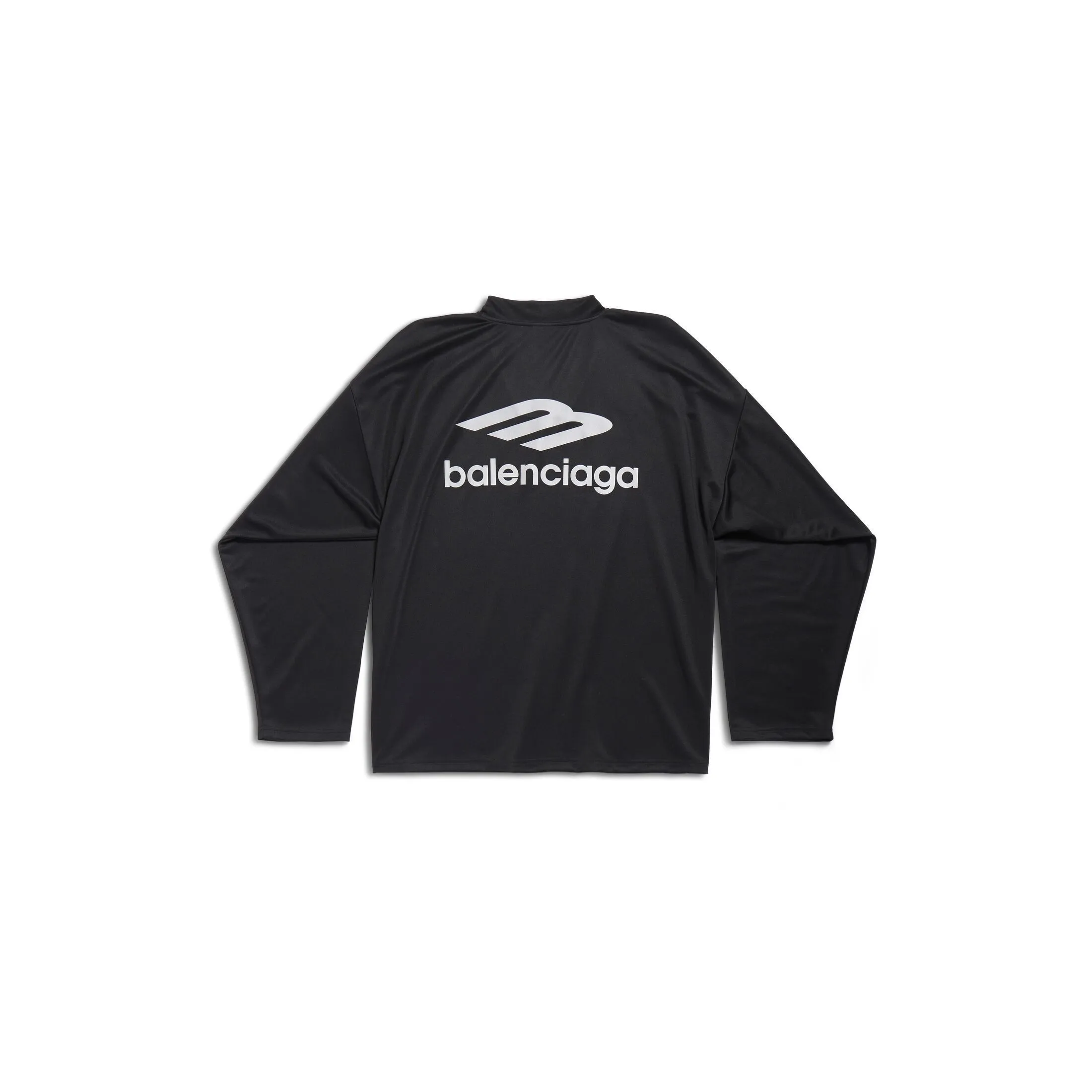 BALENCIAGA  |V-Neck Long Sleeves Long Sleeve T-shirt Logo Luxury