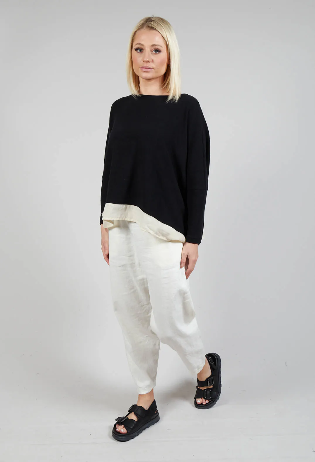 Bamboo M Jumper In Nero