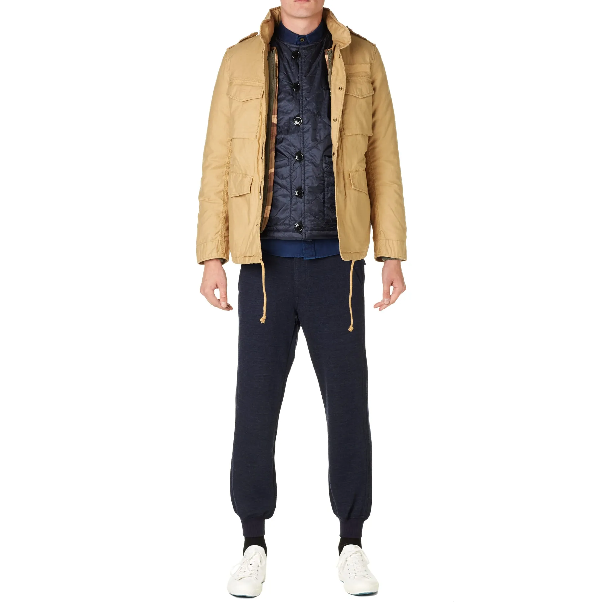 Beams Plus M-43 Inner Down JacketNavy