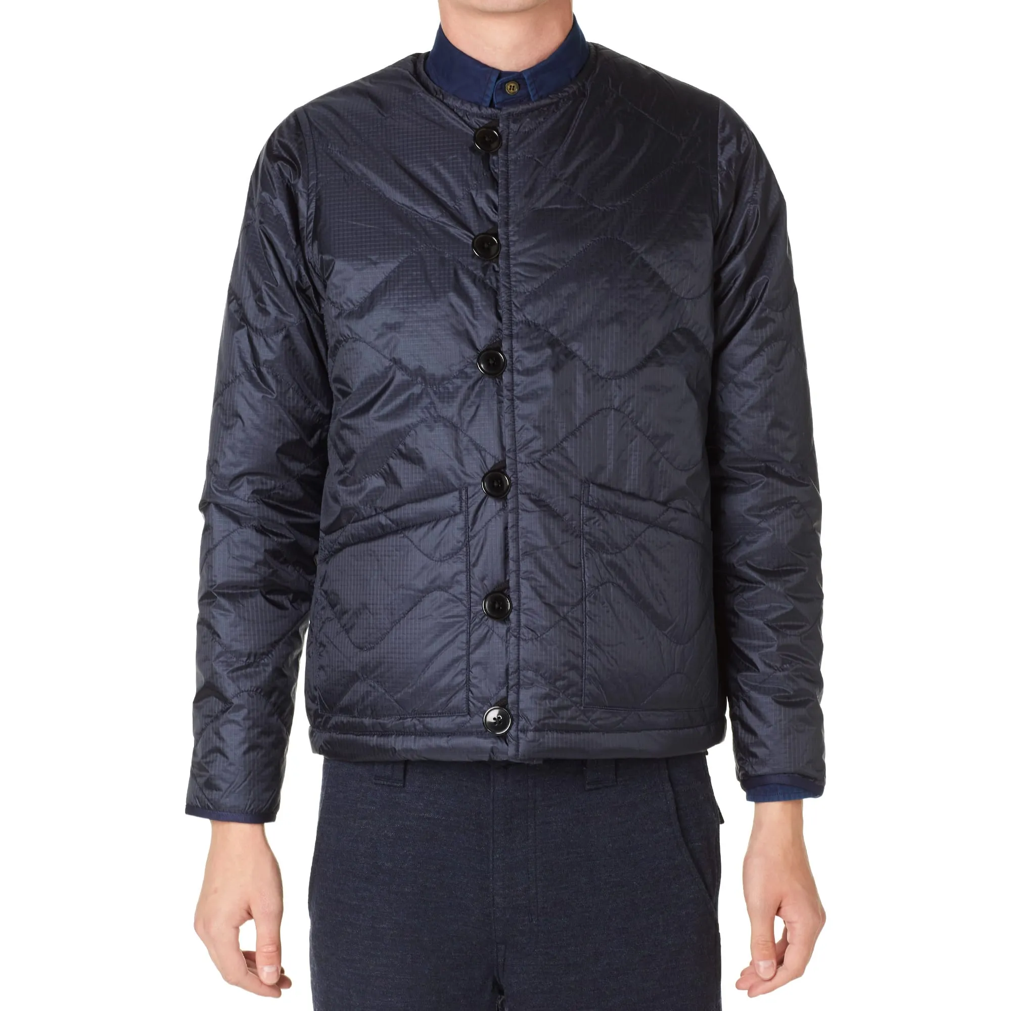 Beams Plus M-43 Inner Down JacketNavy