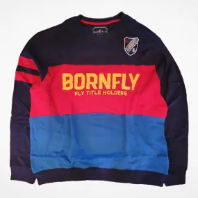 Born Fly - Navy Crewneck