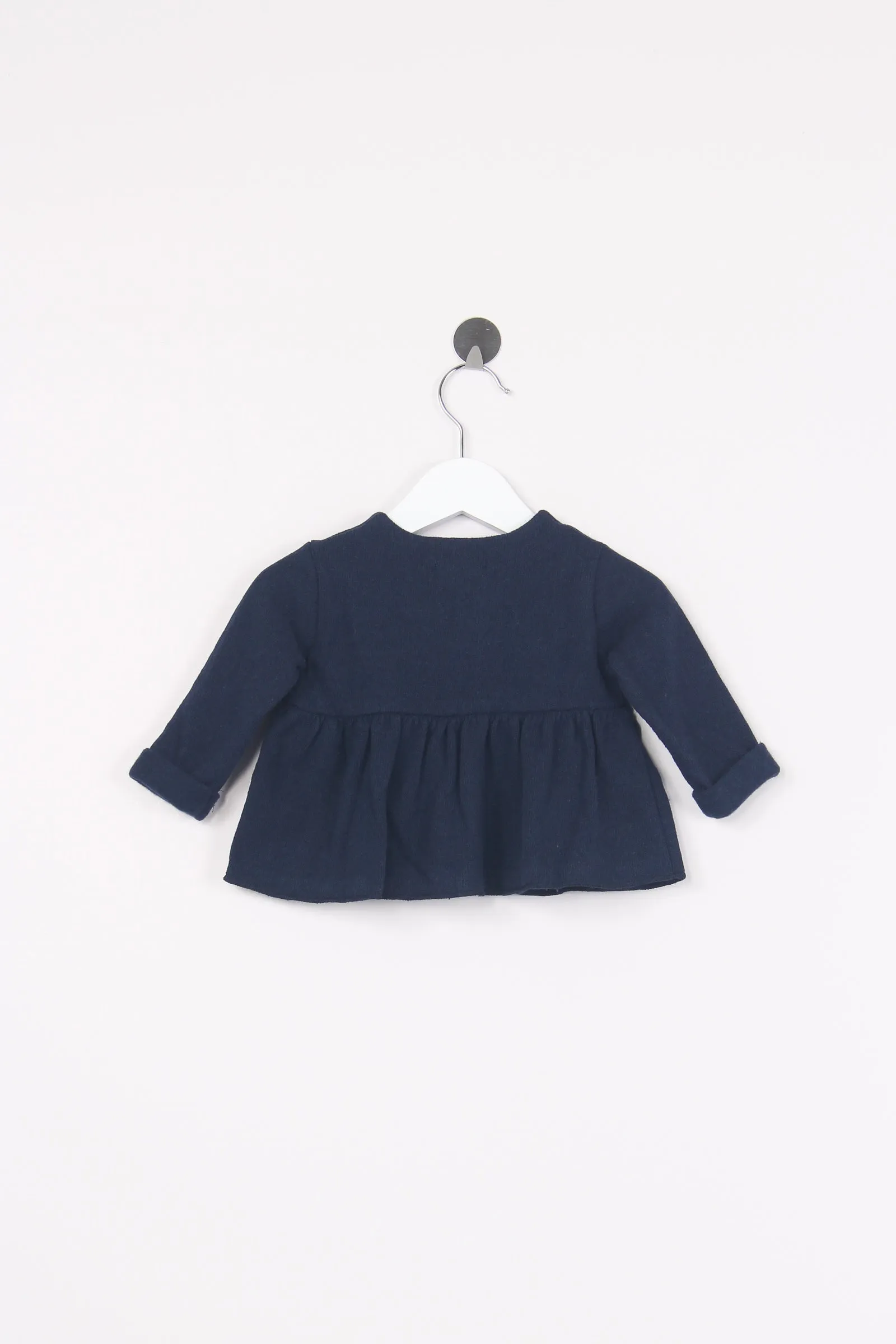 Cardigan Caldo Cotone Navy