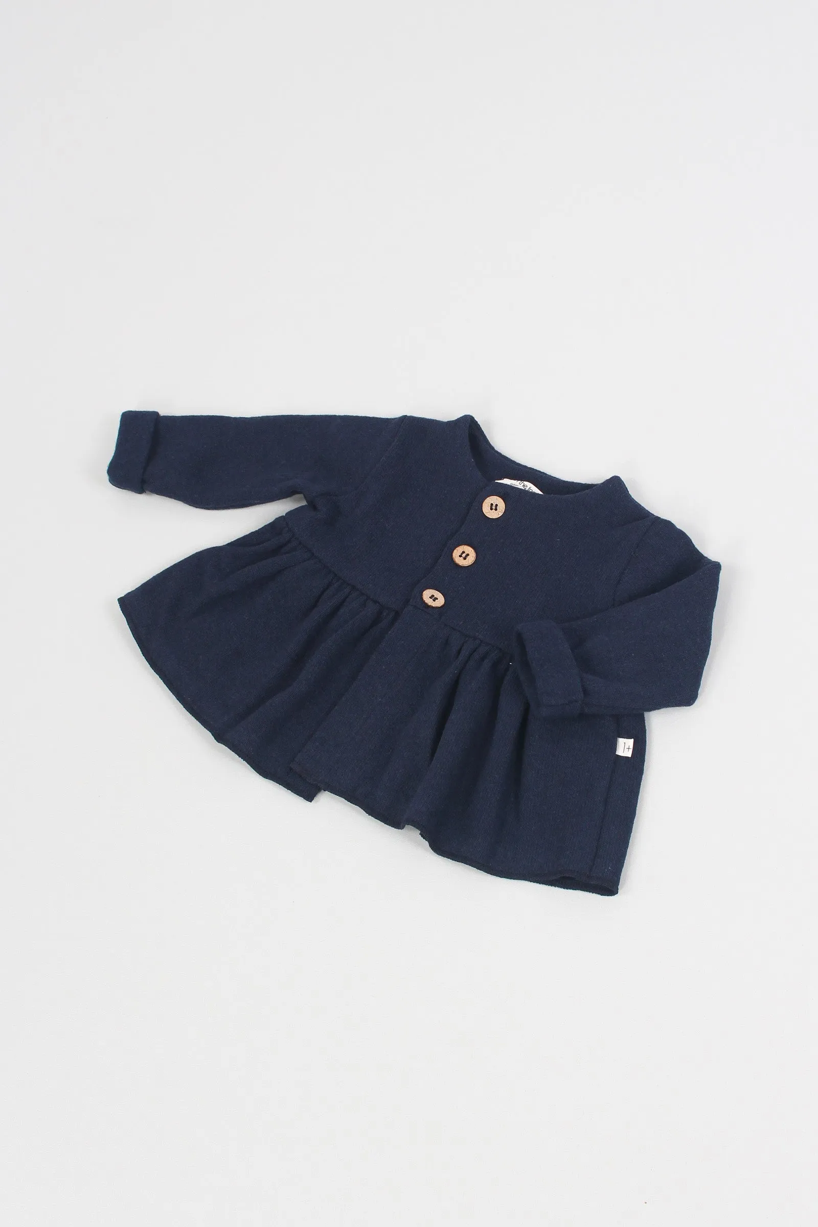 Cardigan Caldo Cotone Navy