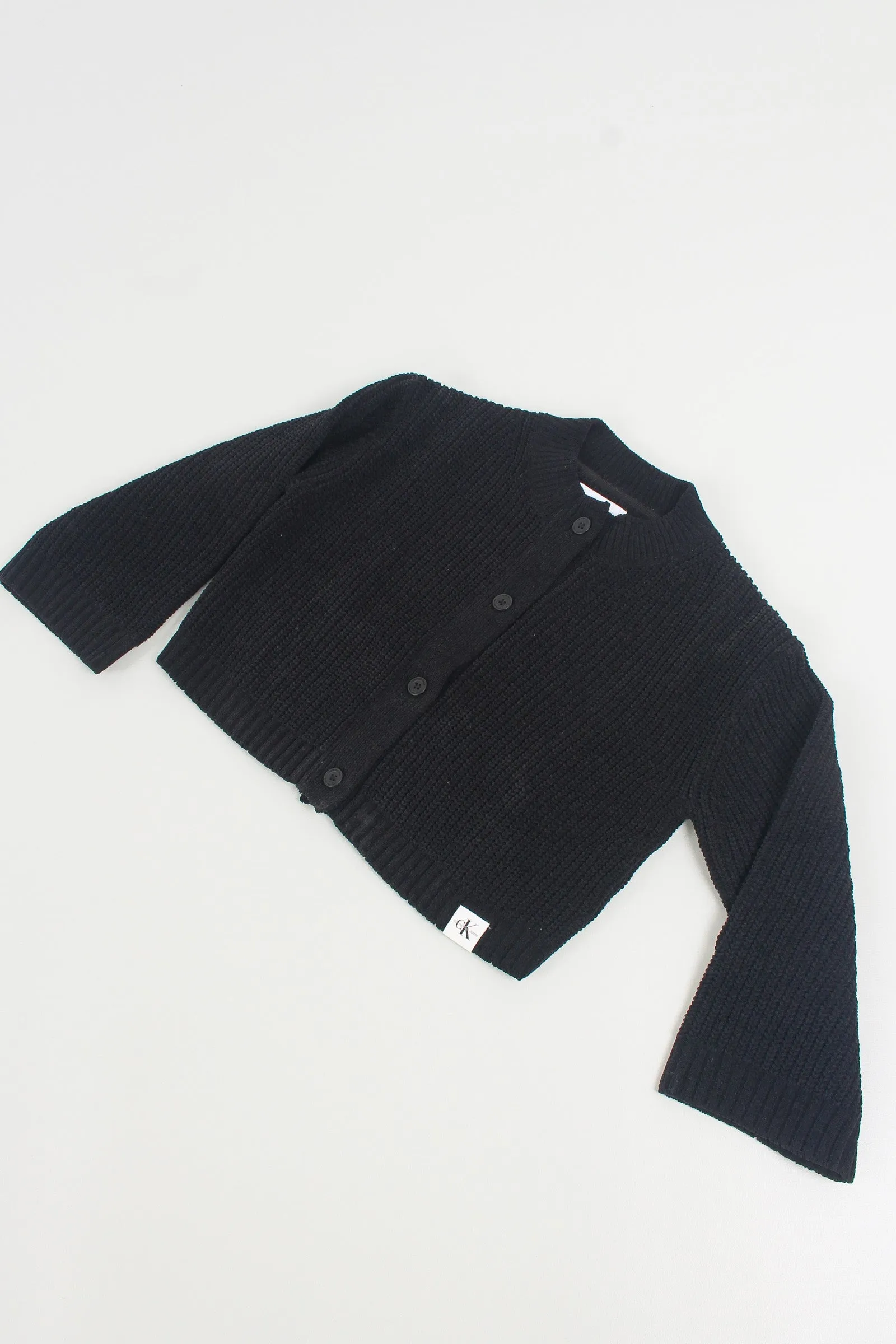 Cardigan Coste Bottoni Black