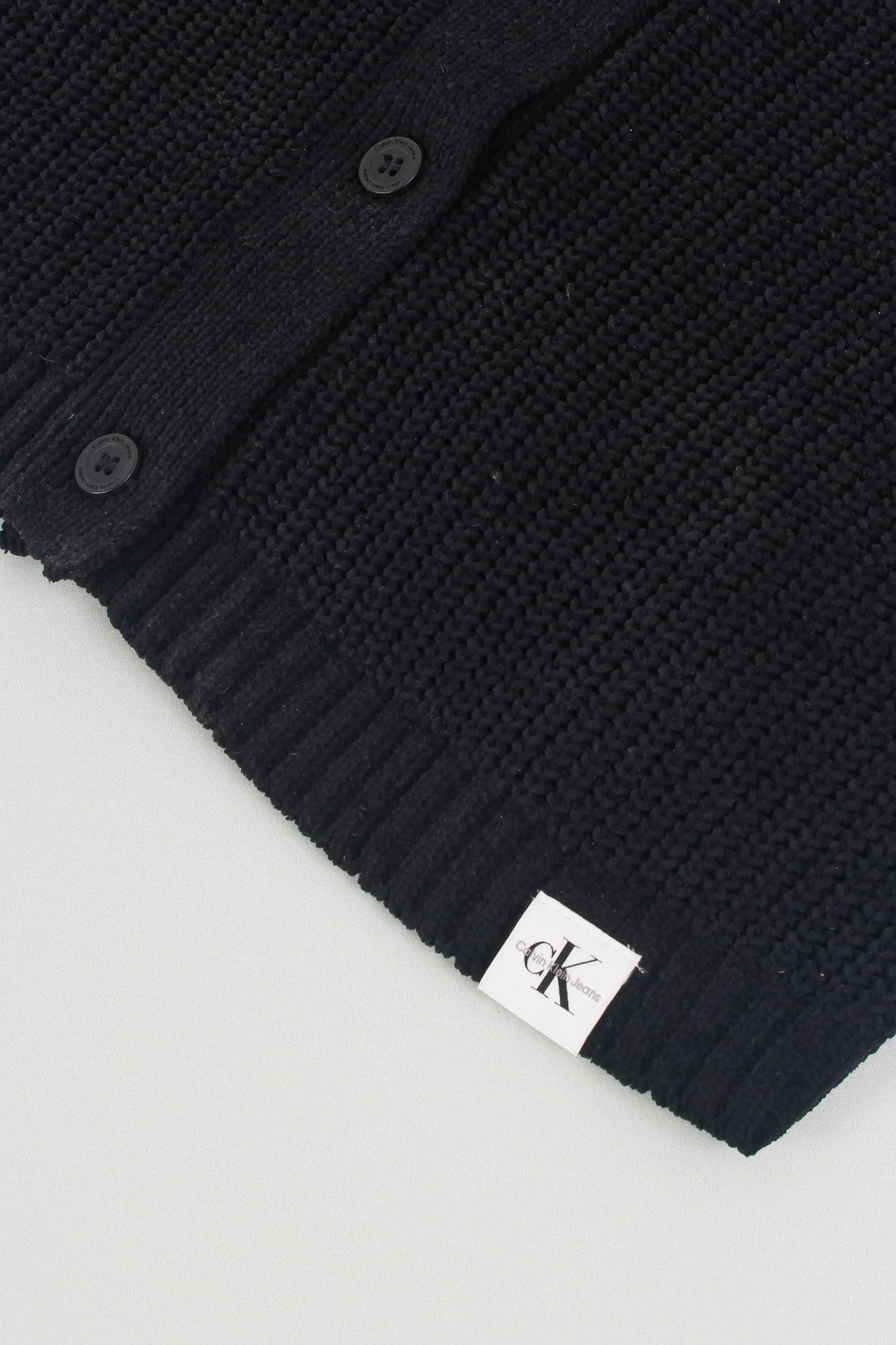 Cardigan Coste Bottoni Black