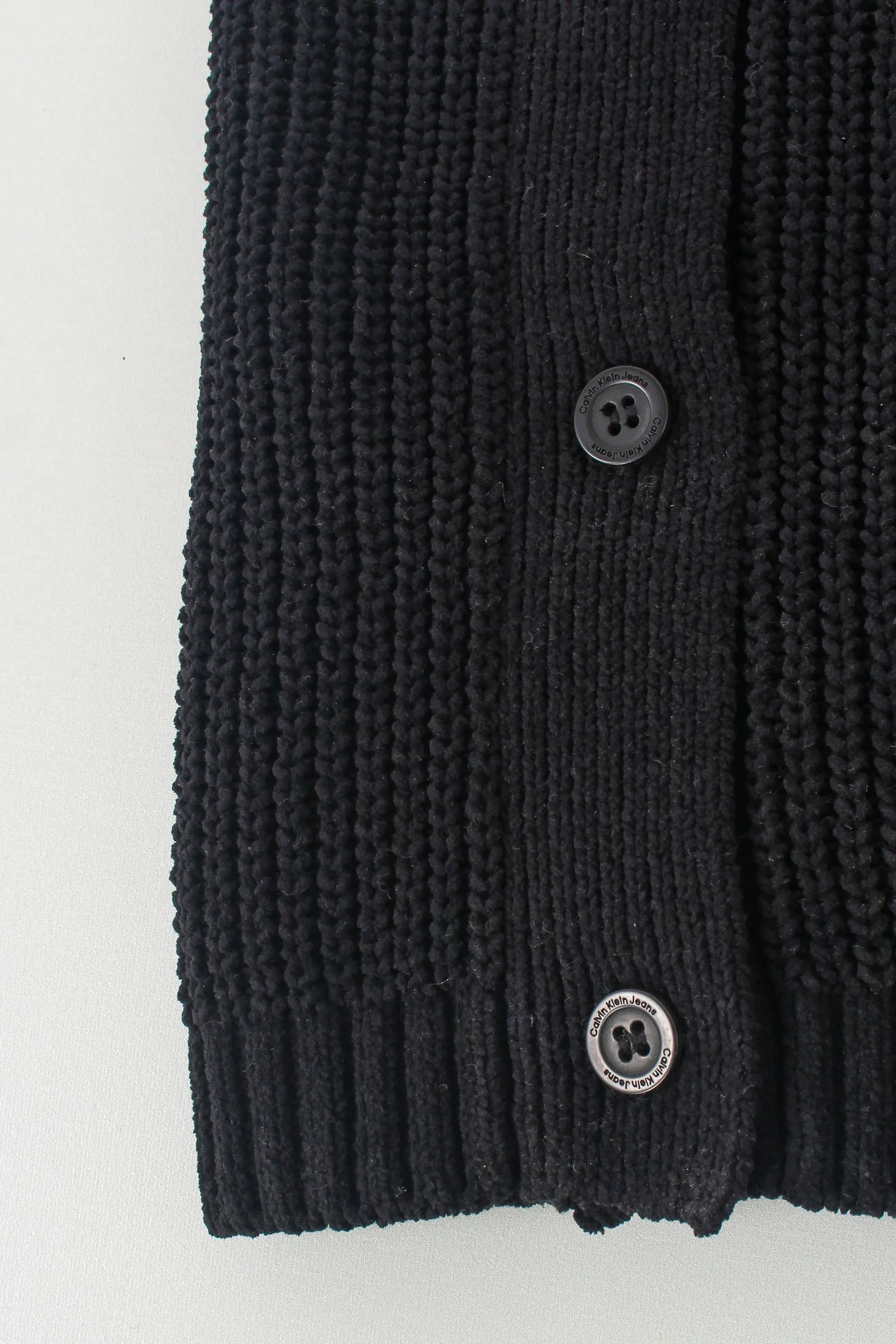 Cardigan Coste Bottoni Black