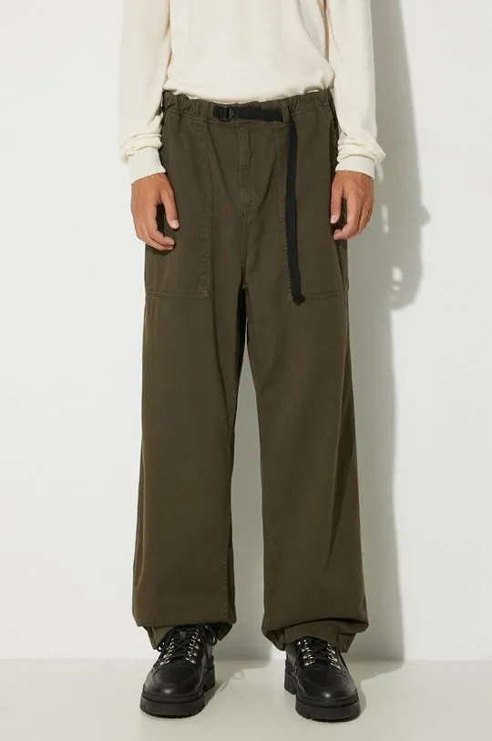 Carhartt WIP cotton trousers Hayworth green color I033761.63GD