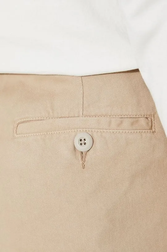 Carhartt WIP trousers women's beige color