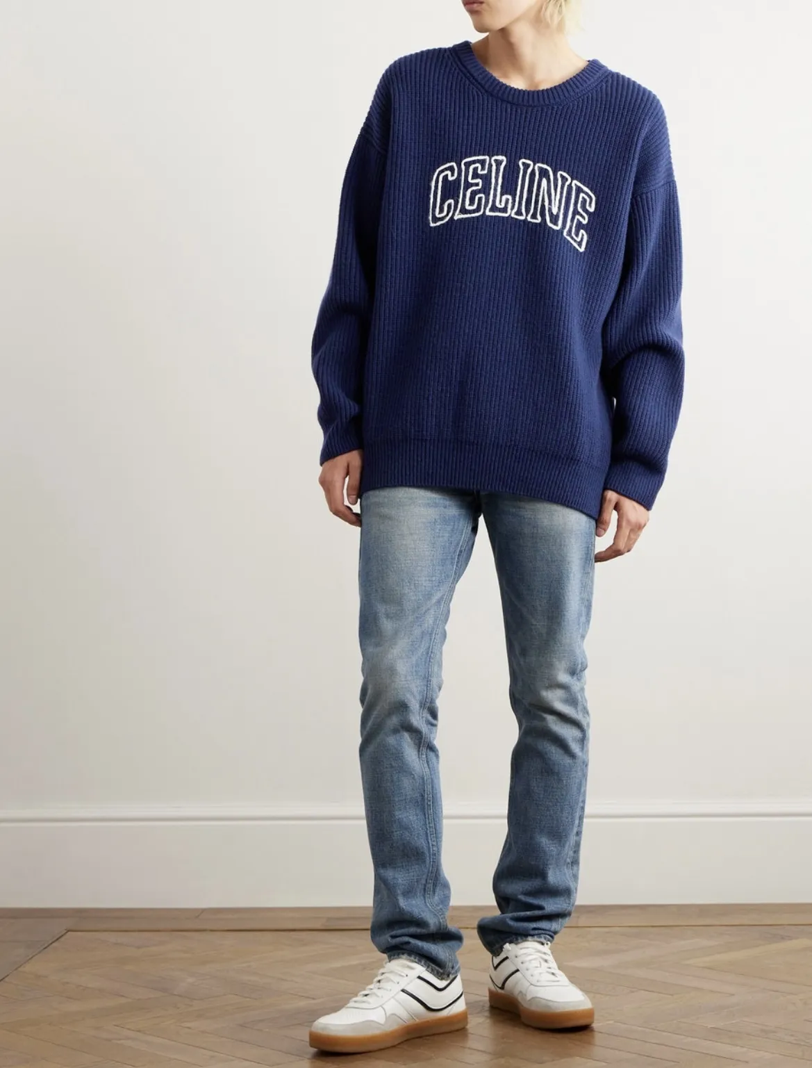 CELINE  |Pullovers Street Style Logo Luxury Sweaters