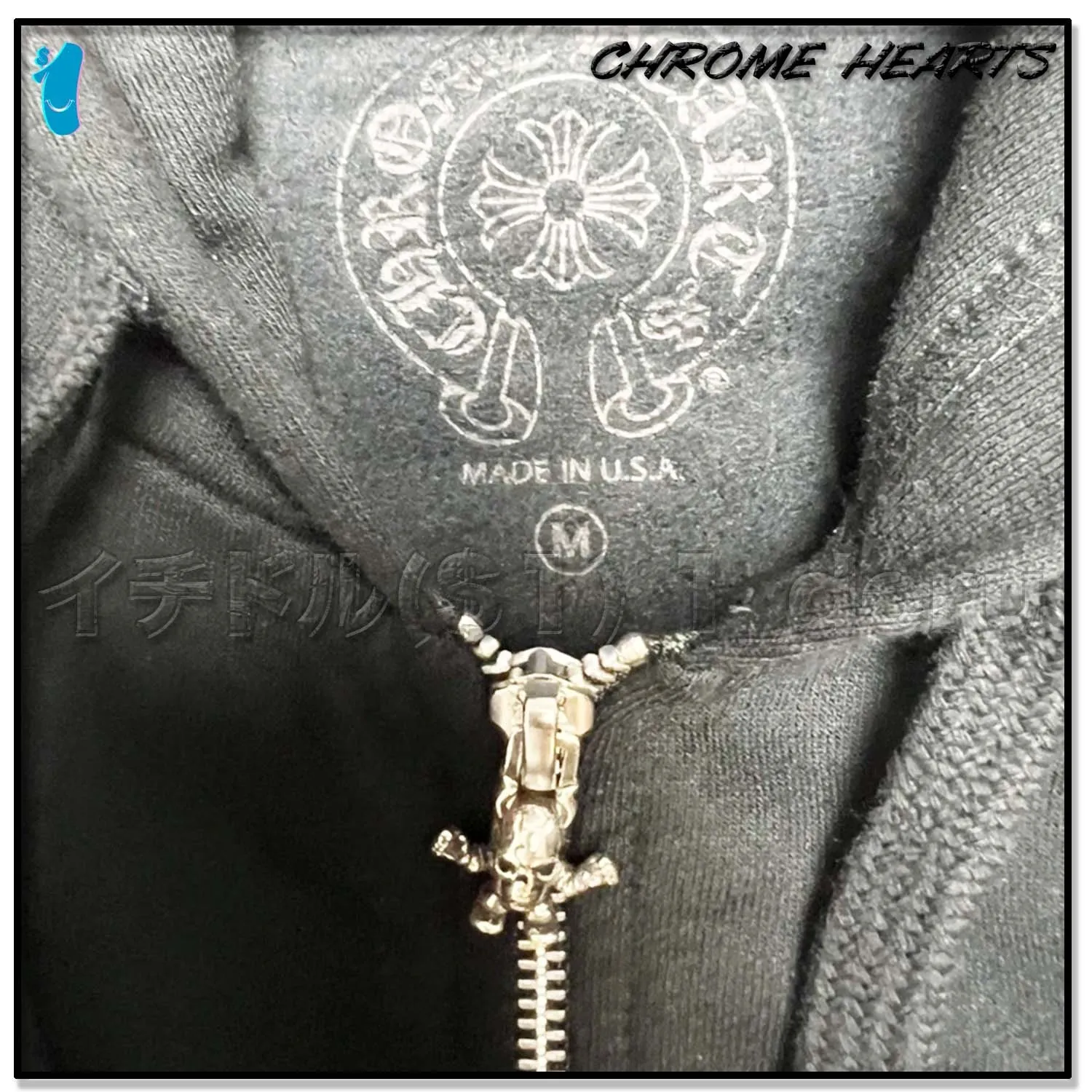 CHROME HEARTS  |Unisex Street Style Long Sleeves Logos on the Sleeves Logo