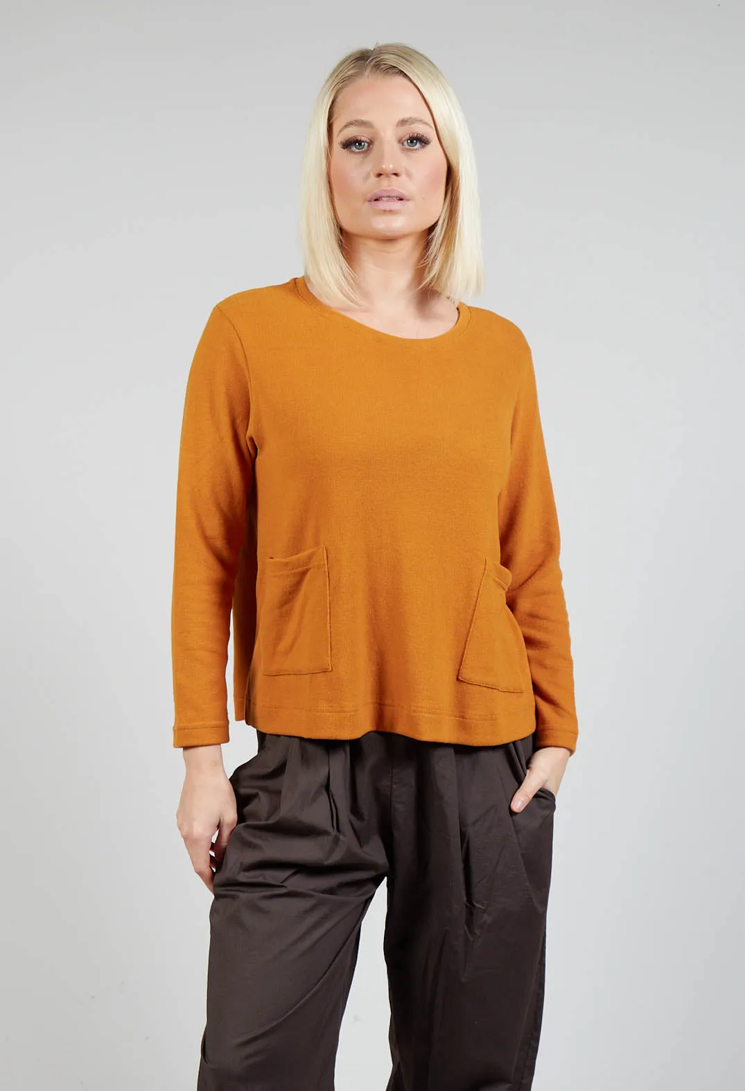 Colla Jumper In Ambra