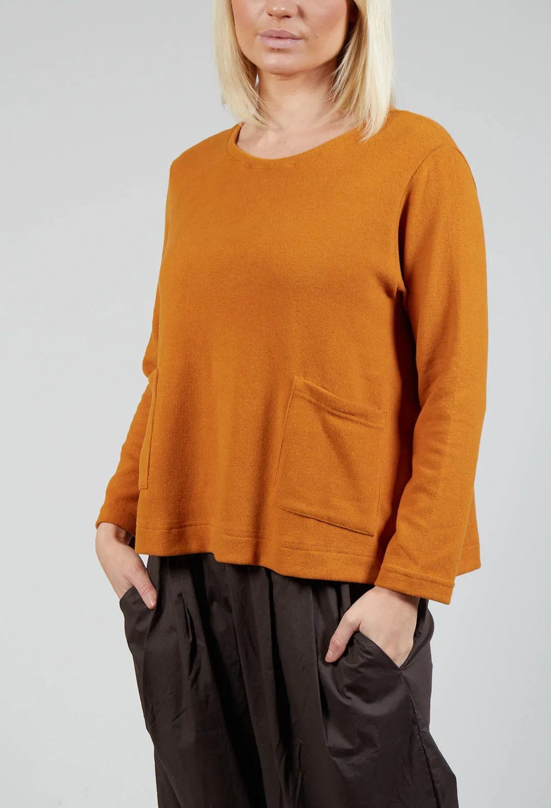 Colla Jumper In Ambra