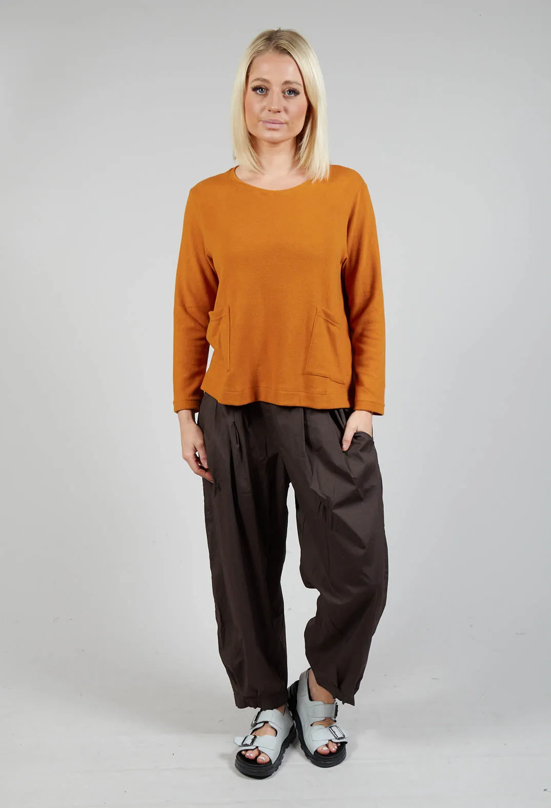 Colla Jumper In Ambra