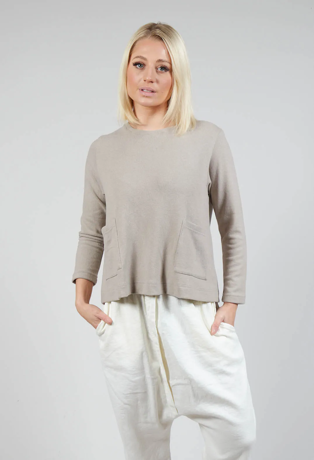 Colla Jumper In Argento