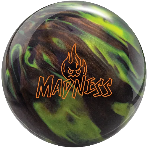 Columbia 300 Madness Pearl Bowling Ball Yellow / Black / Bronze