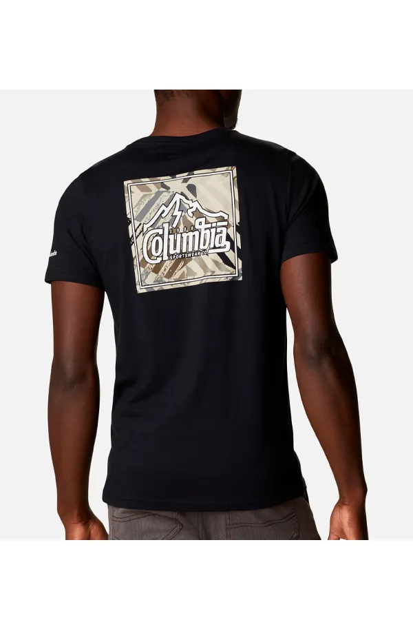 Columbia Back Graphic Tee Black