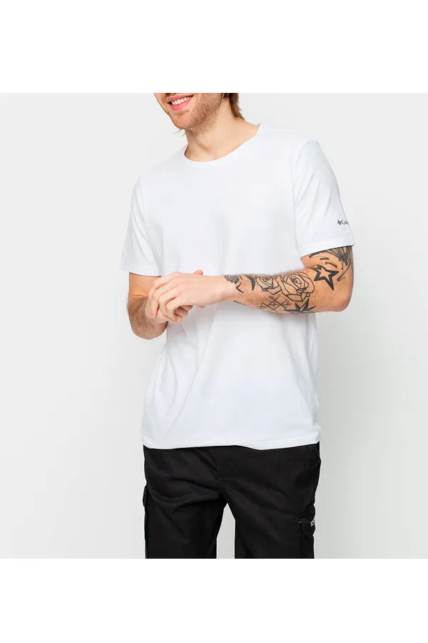 Columbia Back Graphic Tee White