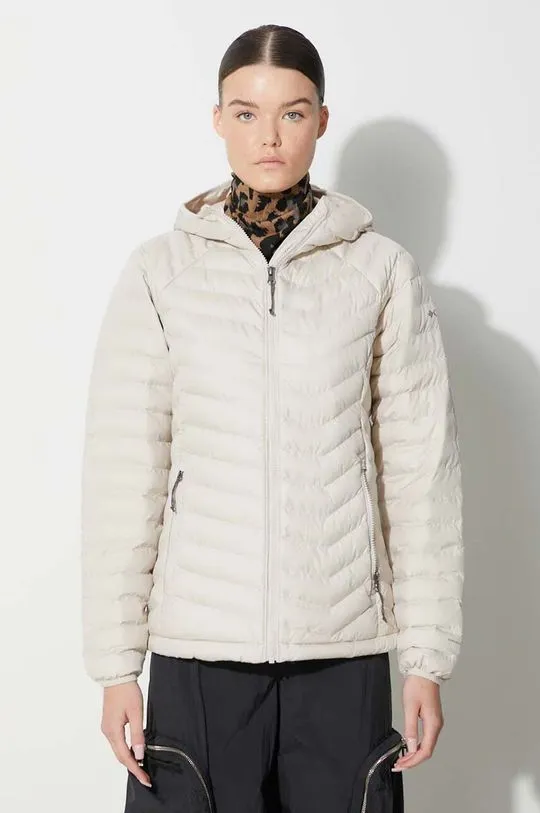 Columbia jacket women's beige color