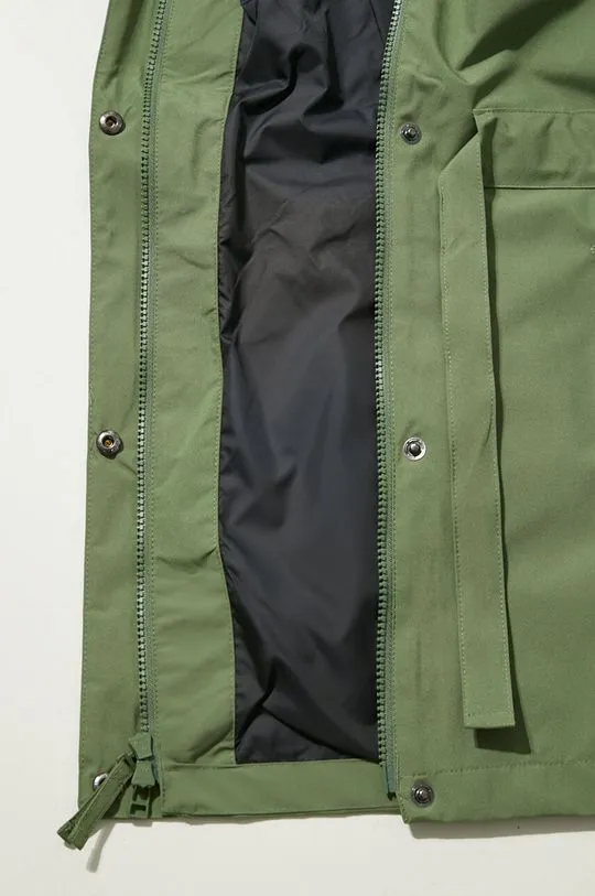 Columbia parka women's green color