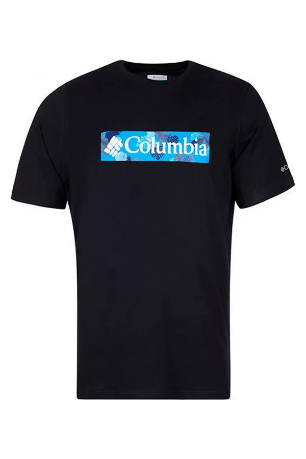 Columbia Rapid Box Logo Tee Black