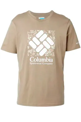 Columbia Rapid Ridge Logo Tee Beige