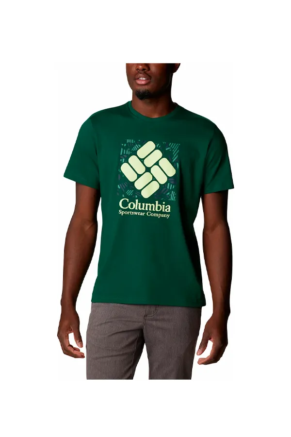 Columbia Rapid Ridge Logo Tee Hurricane