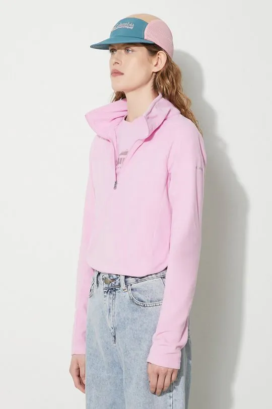 Columbia sports sweatshirt Glacial IV pink color