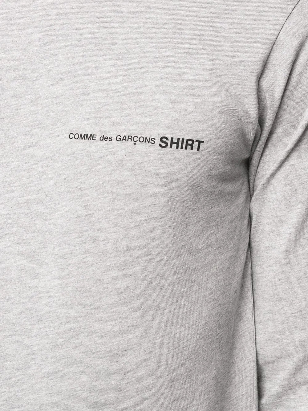 COMME des GARCONS  |Long Sleeves Cotton Long Sleeve T-shirt Logo Designers