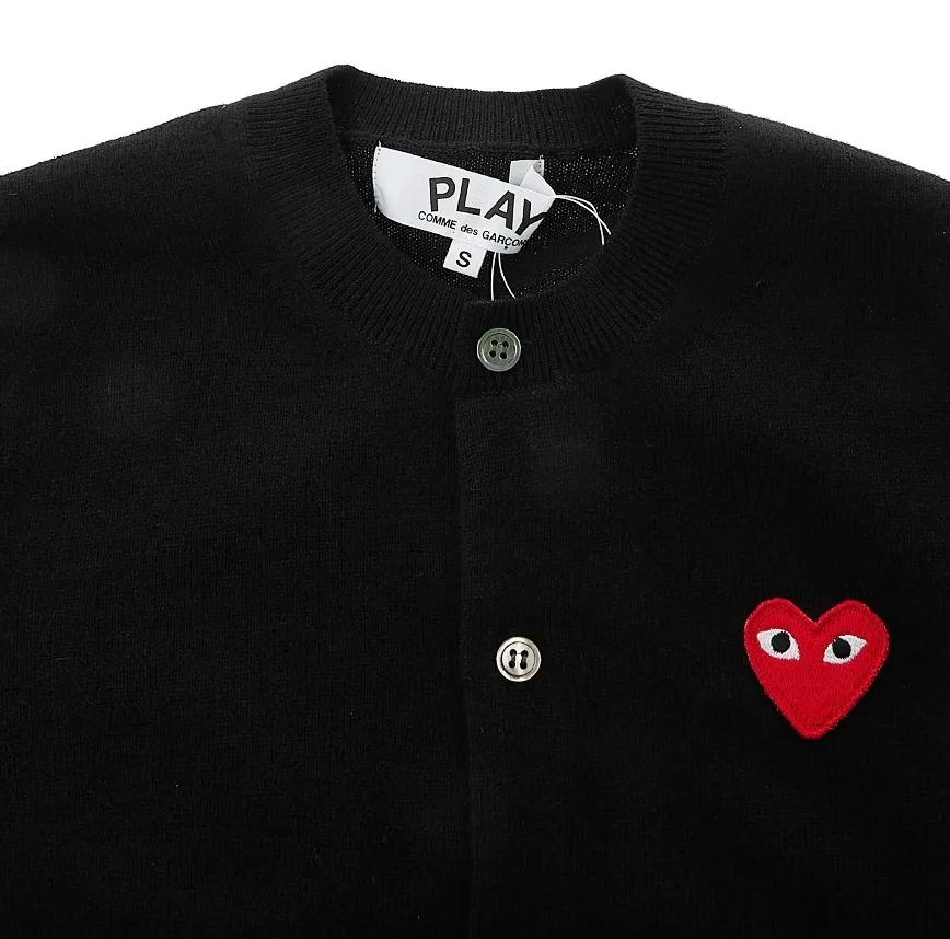 COMME des GARCONS  |Unisex Street Style Long Sleeves Logo Cardigans