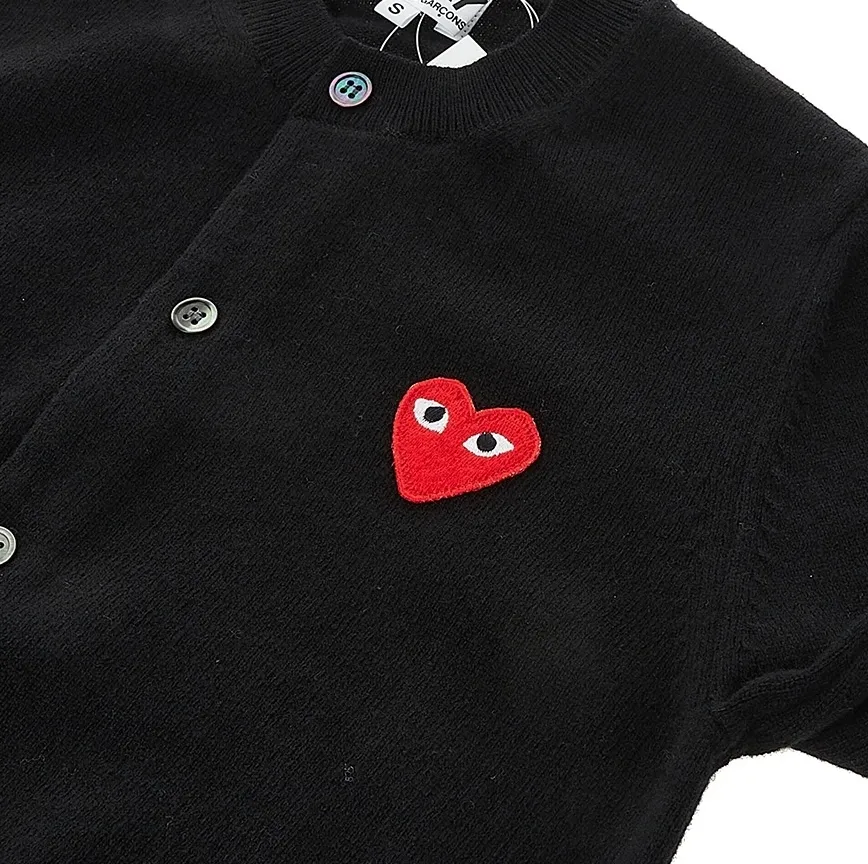 COMME des GARCONS  |Unisex Street Style Long Sleeves Logo Cardigans