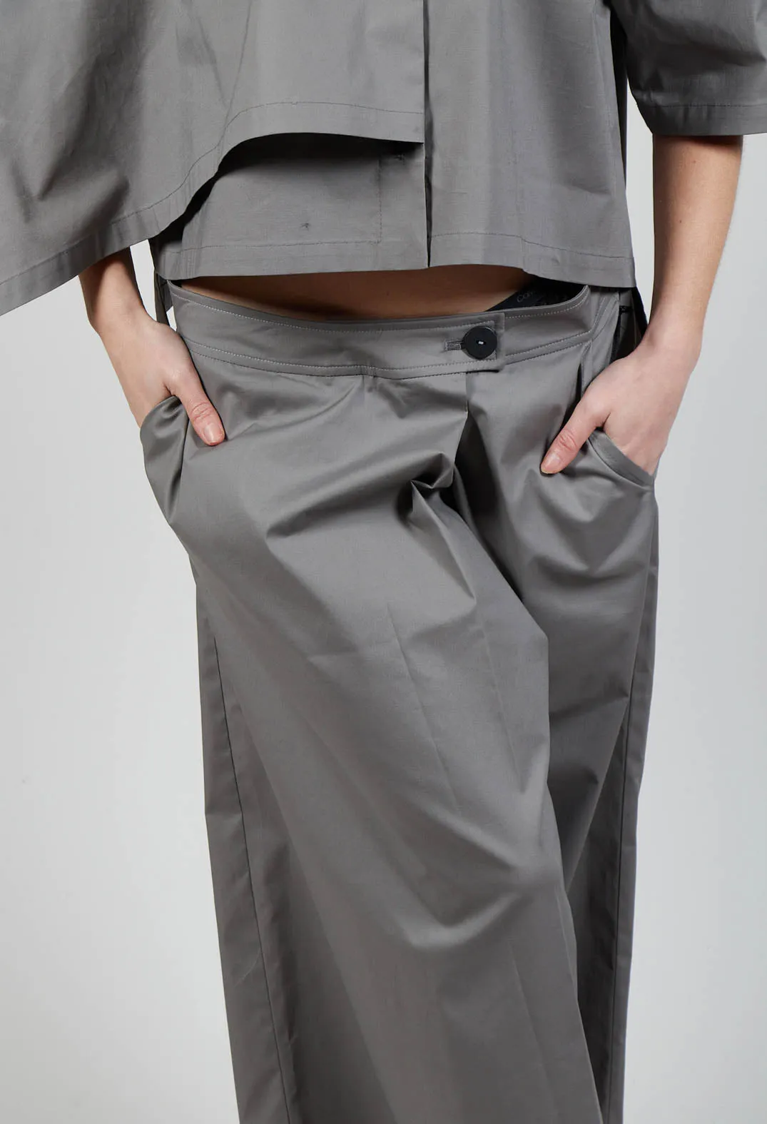 COSE Trousers in Grey Brown