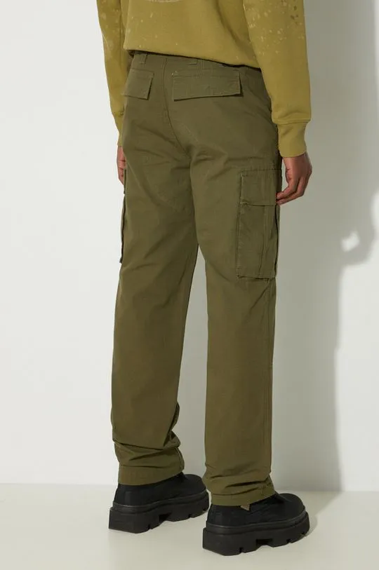 Dickies cotton trousers EAGLE BEND green color DK0A4X9X