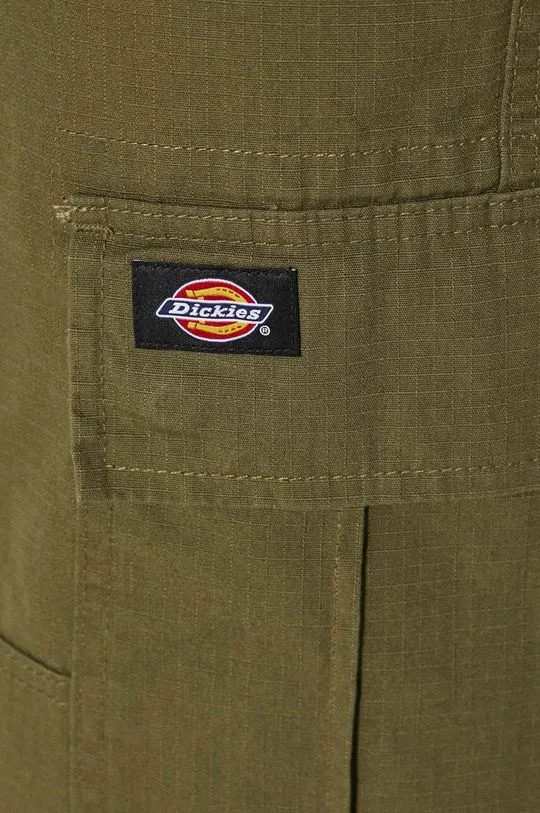 Dickies cotton trousers EAGLE BEND green color DK0A4X9X