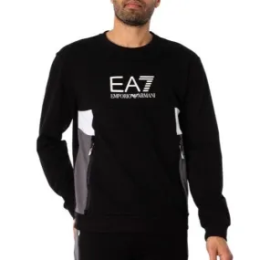 EA7 Summer Block Crew-Neck Sweatshirt