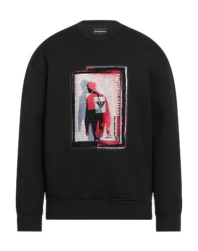 EMPORIO ARMANI  |Crew Neck Pullovers Long Sleeves Logo Sweatshirts