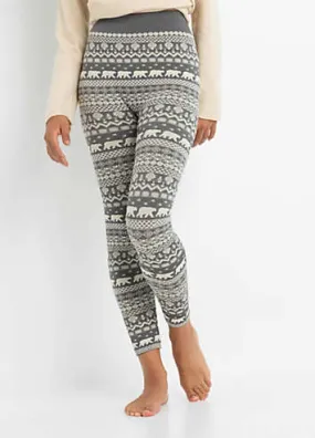 Fairisle Thermal Leggings by bonprix | Look Again