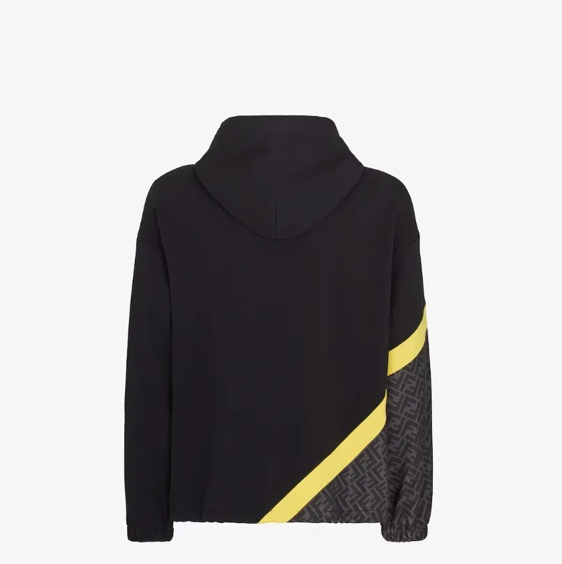 FENDI  |Pullovers Monogram Sweat Long Sleeves Plain Cotton Logo