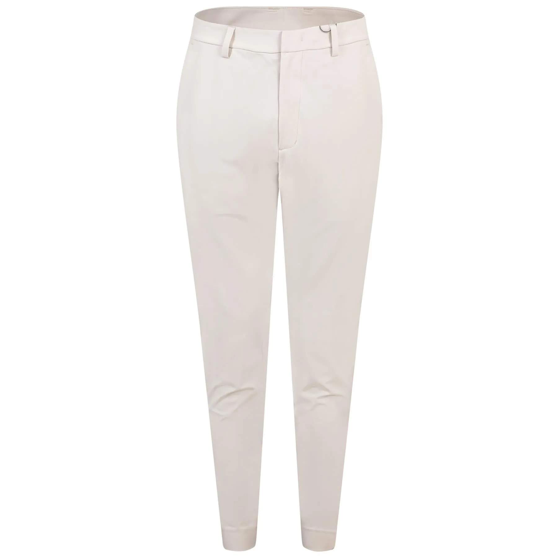 Four-Way Stretch Slim Leg Trousers Stone Beige - SS24